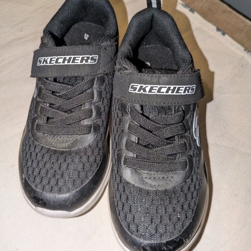 Skechers Kids Black Sneakers